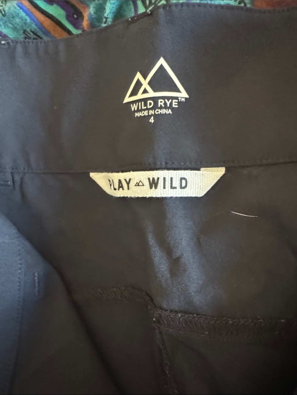 Wild Rye Black bike pants
